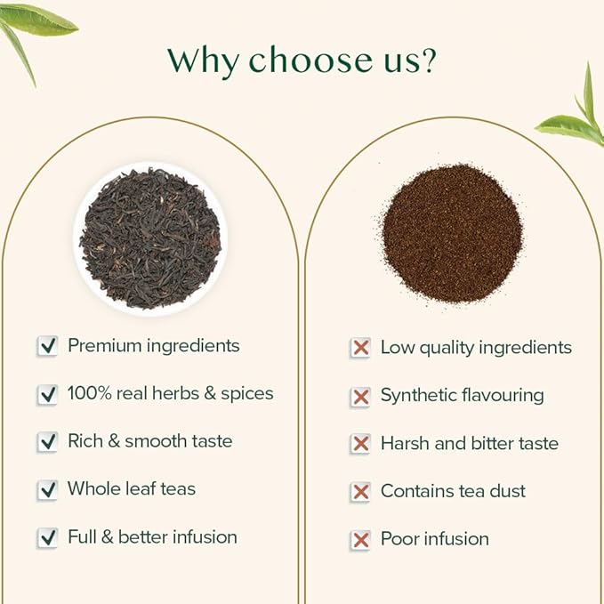 VAHDAM Earl Grey Tea Loose Leaf 170+ Cups (340g/12oz) Citrusy &amp Delicious Black Tea blended with 100% Natural Oil of Bergamot | Brew Hot/Iced Tea