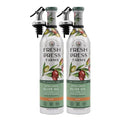 Fresh Press Farms Cold Pressed Mild Extra Virgin Olive Oil 16.4 Fl Oz (Pack of 2) Georgia Grown 100% American Made Unrefined Certified Whole30 Non-GMO Keto Paleo Gluten Free