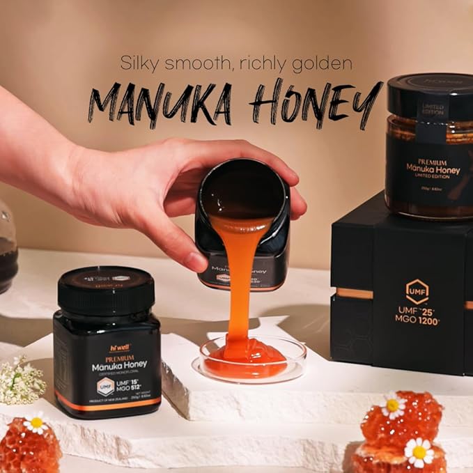 (Pack of 2) Hi Well Premium Manuka Honey Certified Monofloral UMF 10+ MGO 261+ 1kg