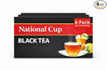 National Cup Black Tea 100 Tagless Tea Bags (Pack of 6)