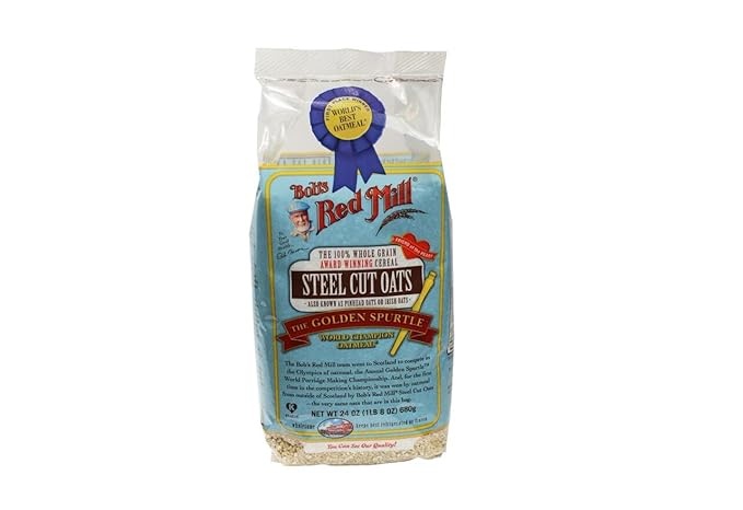 Bob's Red Mill Steel Cut Oats 24 Oz (4 Pack)