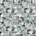 Bulk Milk Chocolate Kisses Candy 5 Pound Bag - 500 Individually Wrapped Silver Foil Chocolate Kisses for Parties Candy Buffets Holiday Baking Christmas Candy Bulk and Everyday Indulgence