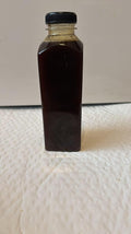 Raw Organic Honey Dark Amber Glass Bottle