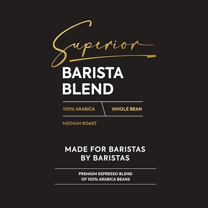 Mondo Whole Bean Coffee 2.2 lbs – USDA Organic 100% Arabica Medium Roast Superior Barista Blend Non-GMO Kosher – Small Batch Roasted for Espresso or Drip Brewing