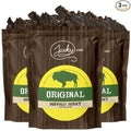 Jerky.com Original Buffalo Jerky 3-Pack - Exotic Jerky High Protein Gluten-Free All-Natural Exotic Snack - Premium Wild Game Meat - Perfect for Hiking Camping and On-the-Go 1.75oz (Pack of 3)