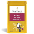Tea Forte Mango Citron Premium Loose Leaf Caffeine-Free Herbal Tea Blend Canister Makes 35-50 Cups