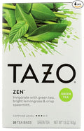 Tazo Zen Filterbag Tea 20 Count (Pack of 4 )