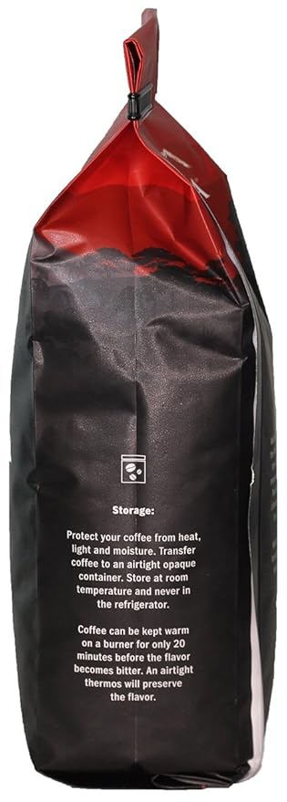 Ethiopian Decaf Coffee Yirgacheffe Ground Swiss Water Processed Fresh Roasted 16-ounce