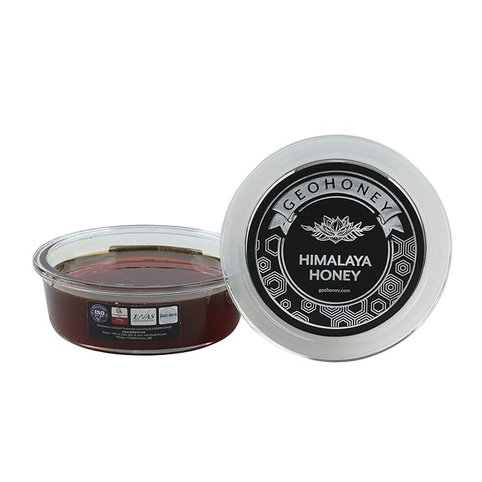 Geohoney Himalaya Honey 450 Gram Premium Quality GEO 0023 000176 T820D Reddish Brown