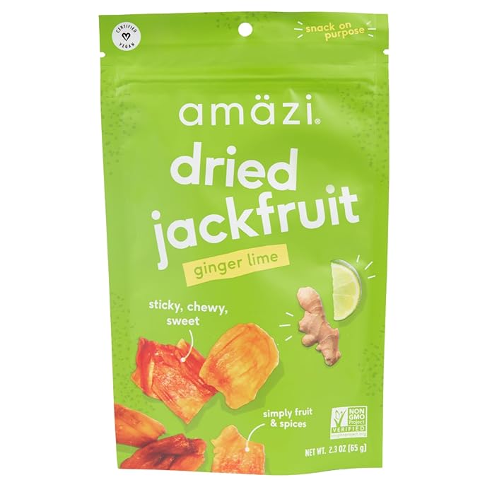 Amäzi Foods | Variety Dried Fruit Snack Pack | Dried Pineapple Jackfruit Plantain Chips | All Natural Snacks | No Sugar Added Dried Tropical Fruit
