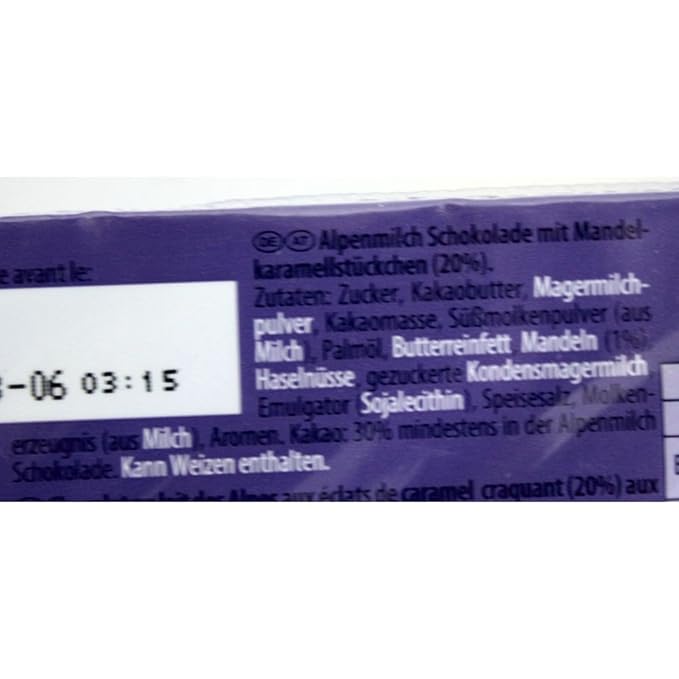 Milka &amp Daim 3.5 Oz (Pack of 5)