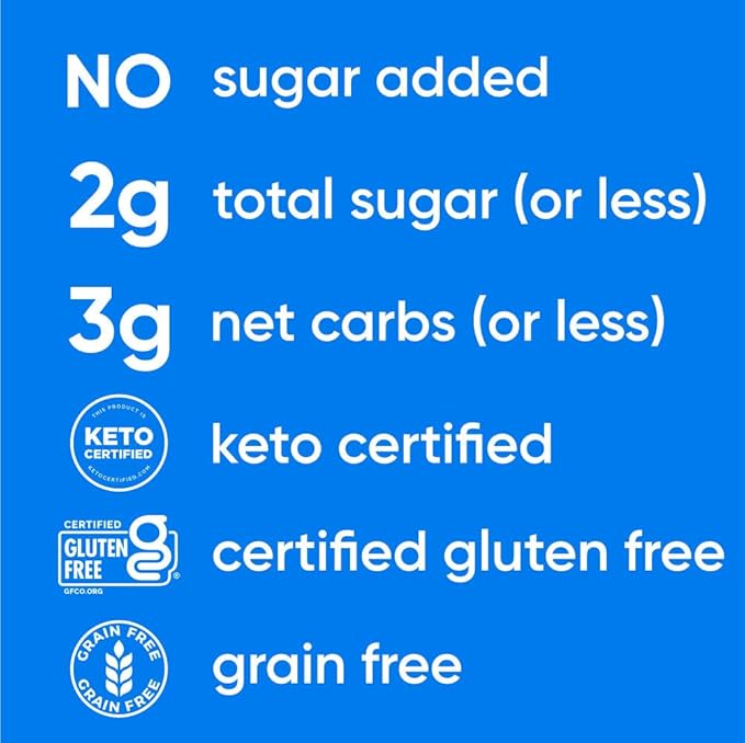 NuTrail Nut Granola Cereal Variety Pack No Sugar Added Keto Low Carb Gluten Free Grain Free Healthy Breakfast 8 oz. 3 Count