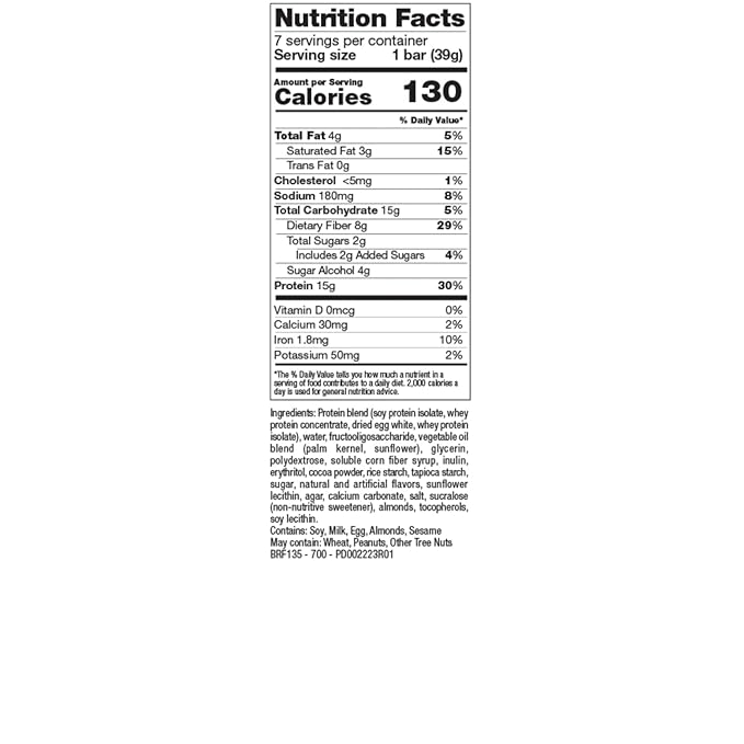 PROTIFIT - Low Calorie Remix Vanilla-Choco Protein Bar 2 Pack High Protein 15g Protein Low Carb Low Sugar Ideal Protein Compatible 7 Servings Per Box (2 Pack)