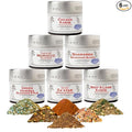 Midwestern Classic Seasonings Collection | Authentic Small Batch | Wings Bugers BBQ Air Fryer Snacks Dips Homemade Home Cooking | 6 Gourmet All Natural Spice Blends | Hand Packed Small Batch |