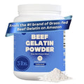 Zen Principle Grass-Fed Gelatin Powder 3 lb. Custom Anti-Aging Protein for Healthy Hair Skin Joints &amp Nails. Paleo and Keto Friendly. Cooking and Baking. GMO-Free and Gluten-Free. Unflavored.