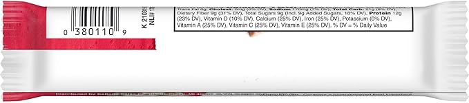 Kellogg's Special K Protein Bars Meal Replacement Protein Snacks Strawberry 20 bars