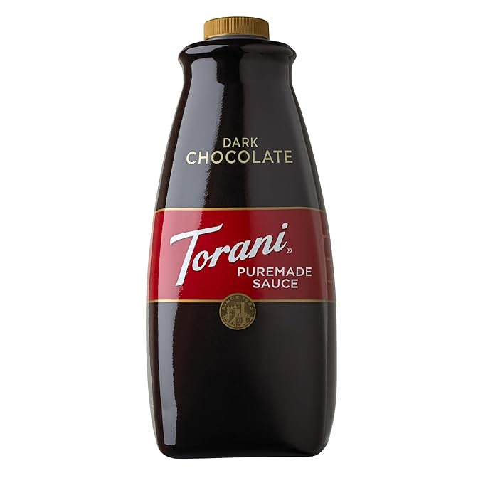 Torani Puremade Sauce Dark Chocolate 64 Ounces