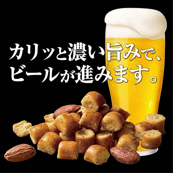 Ezaki Glico Kurattsu pepper bacon 42g ~ 10 pieces