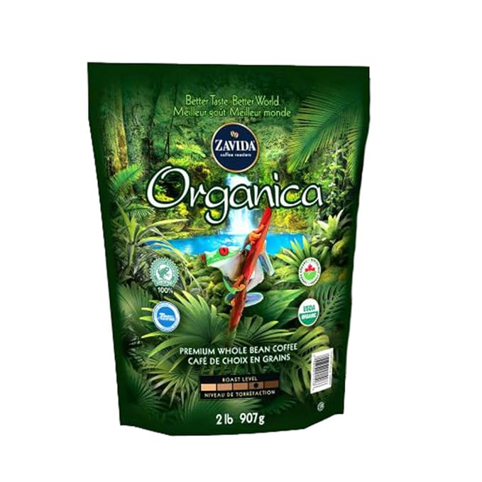 Organic Premium Whole Bean Coffee (2 lb bag)