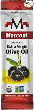 Marconi Organic Extra Virgin Olive Oil - 0.38 Fl Oz (Pack of 100)