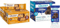 Quest Nutrition Crispy Chocolate Peanut Butter Hero Protein Bar 12 Count and Frosted Cookies Chocolate Cake Twin Pack Bundle