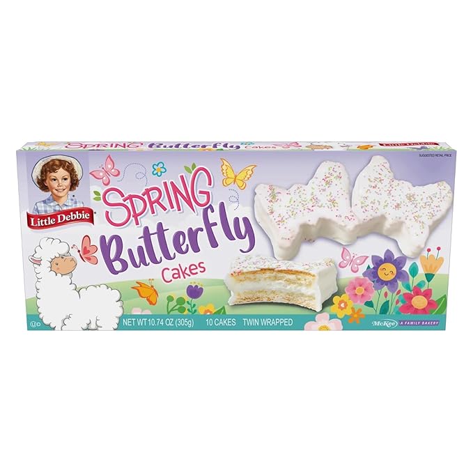 Butterfly Snack Cakes - Vanilla 4 boxes