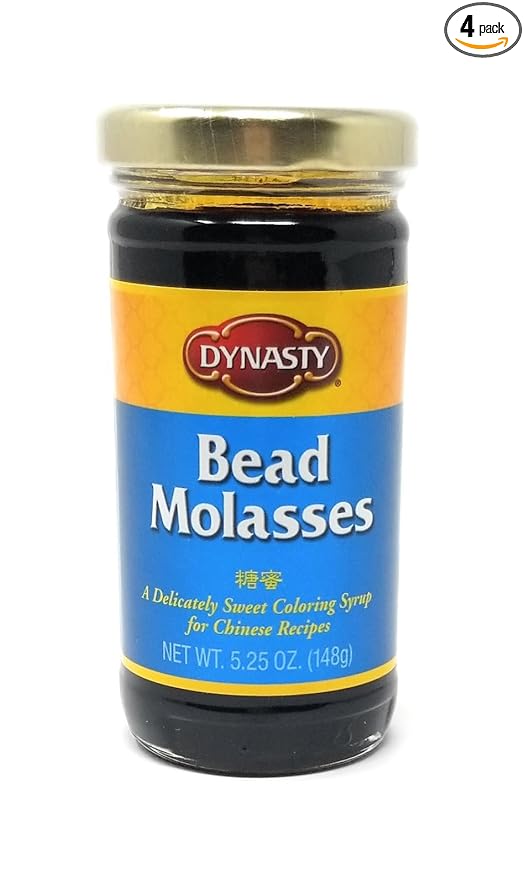 Dynasty Bead Molasses 5.25-Ounce Jars (Pack of 4)