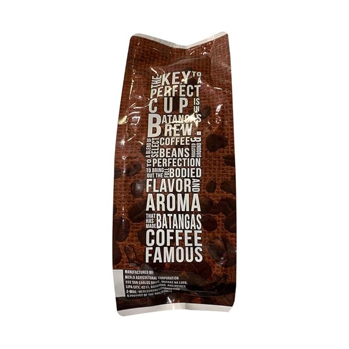 Batangas Brew Kapeng Barako 100% Philippine Coffee 300g/10.58oz Pack of 1