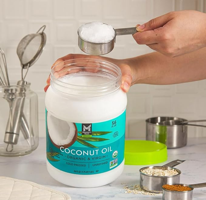 Member Marks Organic Virgin Coconut Oil 56oz. Pack-1