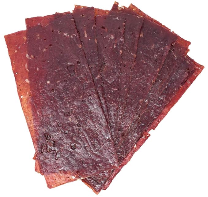 Werner Ol’ Fashioned Beef Jerky Slab Pack of 15-1 Ounce Individually Wrapped Meat Snacks