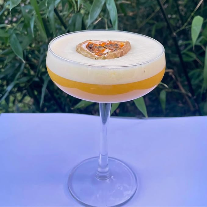 Drink Botanicals Ireland | Dehydrated Dried Passion Fruit Slices | 20+ Slices Approx | 100% Natural | Passion Fruit For Garnishing Cocktails Mocktails Cakes | 40 Grams | 1.41 oz | PET Recyclable Jar