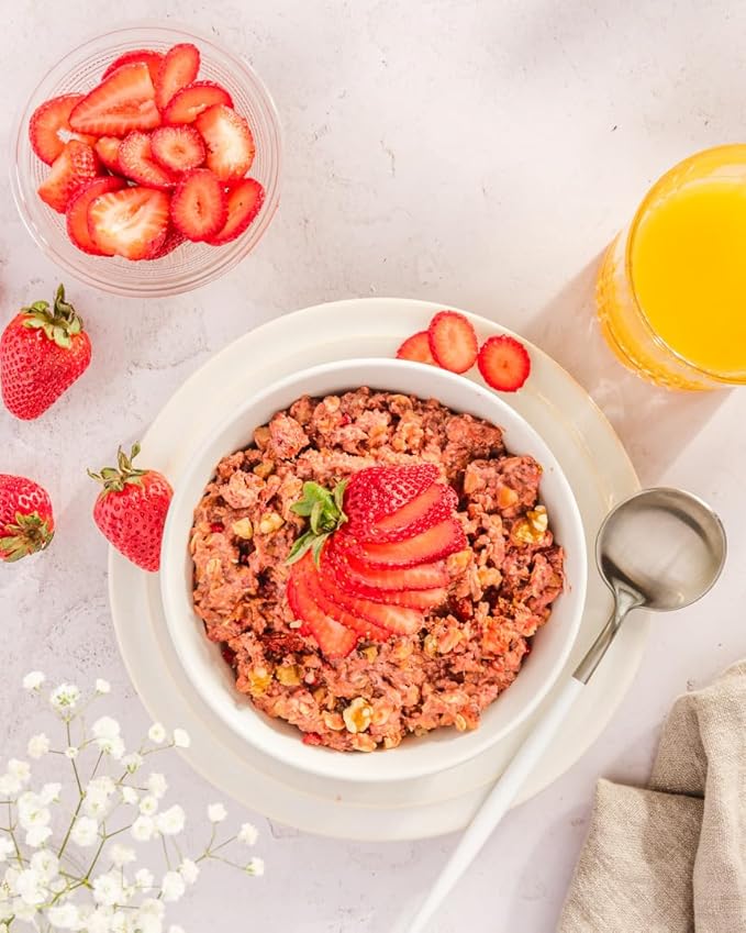 Doc's Daughters Superfood Overnight Oats - Strawberry Shortcake (6 Pack)