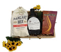 Gift Basket Village: Gourmet Breakfast Gift Crate - Artisan Pancake Mix Premium Syrup &amp Rich Coffee