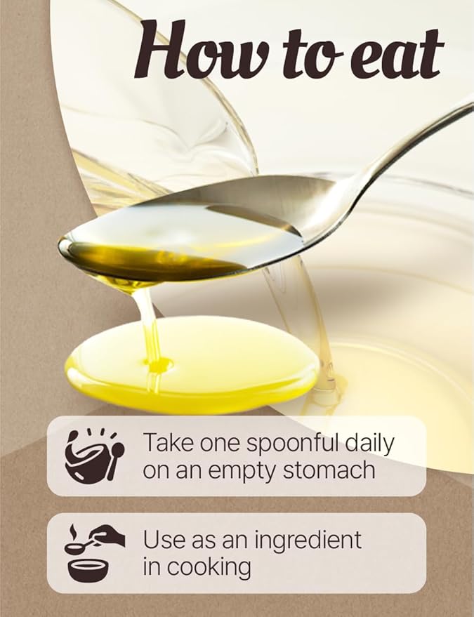 NICE WITCH'S Raw Perilla Oil 270ml / 9.5oz - 100% Perilla Seeds low-temperature compression 저온압착 생들기름