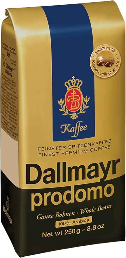 Dallmayr Prodomo Whole Bean Coffee 8.8 Ounce