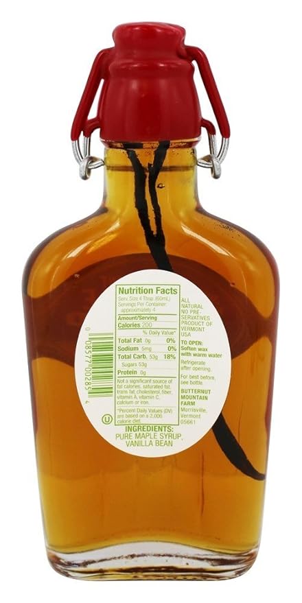 Butternut Mountain Farm - Vermont Maple Syrup Vanilla - 8.5 oz.