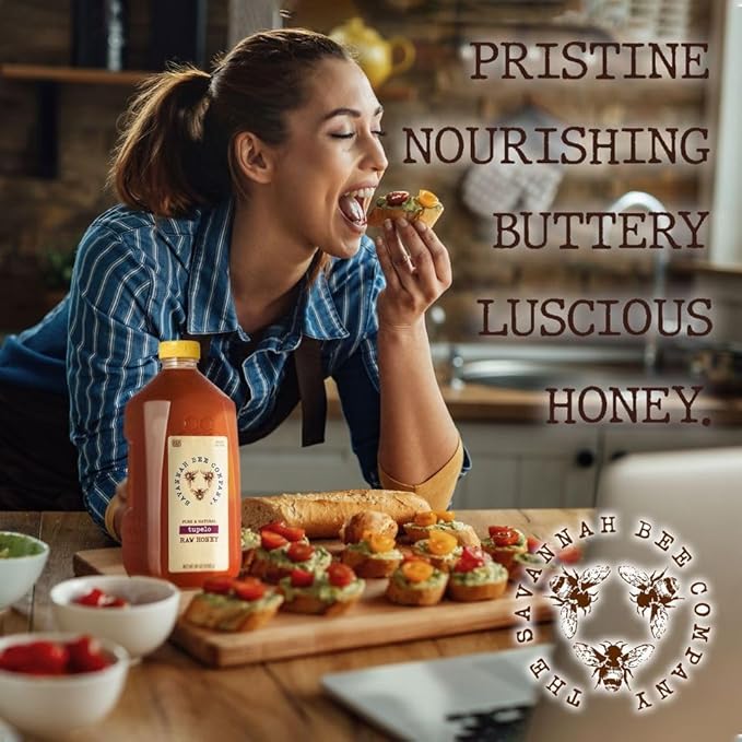 Savannah Bee Company Honey - Pure Natural Raw Honey