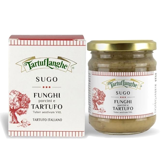 Tartuflanghe Porcini Mushroom and Truffle Sauce. 180g 6.35oz