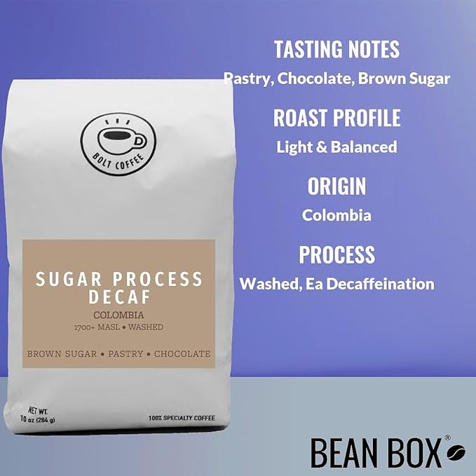 Colombia - Decaf - Roasted by Bolt Coffee Co. - Whole Bean Coffee - 5 Pound Bag