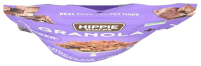 Hippie Snacks Chocolate Granola (12 Pack) 8 oz