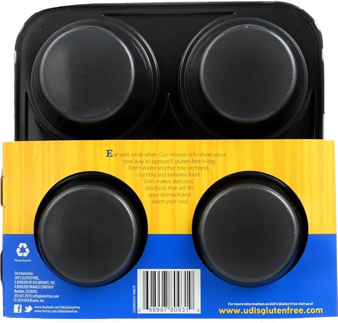 Udis Blueberry Muffin 12 Ounce -- 6 per case.