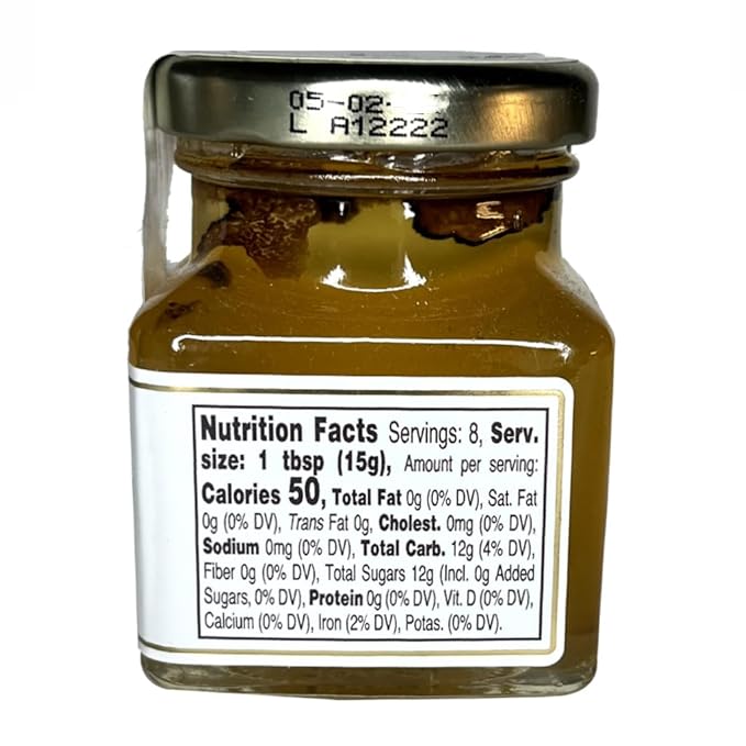 Tita Italian Truffle Acacia Honey 100% Pure Healthy[Vitamins Organic Acids Antioxidants] Gluten- free Sweet Dripping Honey Energy Booster Versatile Glazing Agent Net Wt: 4.23 oz / 120 Gr