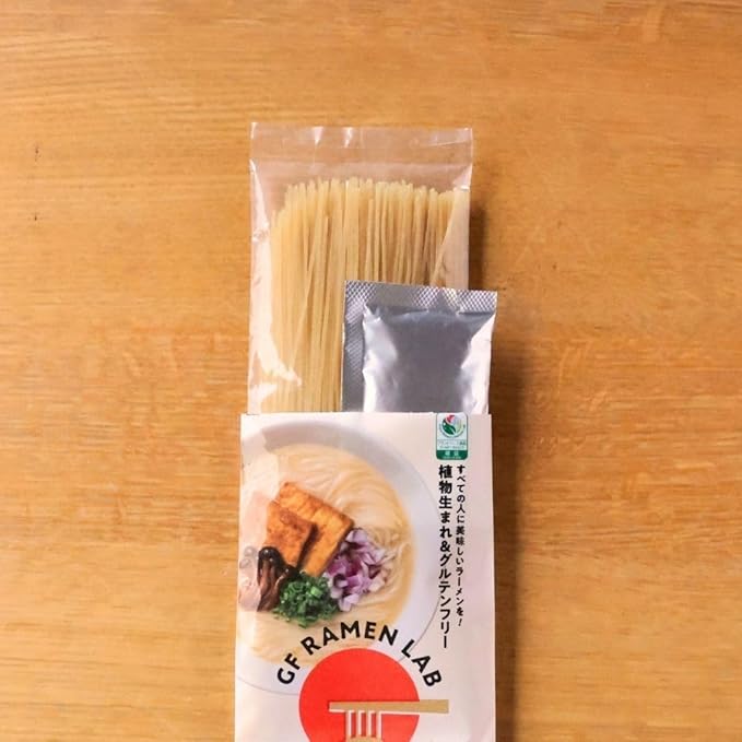 GF Ramen Lab Gluten Free Plant based Tonkotsu Ramen Noodle Soup 10pk (Noodle and Soup)