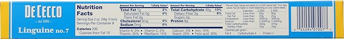 De Cecco Pasta - Linguine Pasta 16 Oz (Pack Of 20)