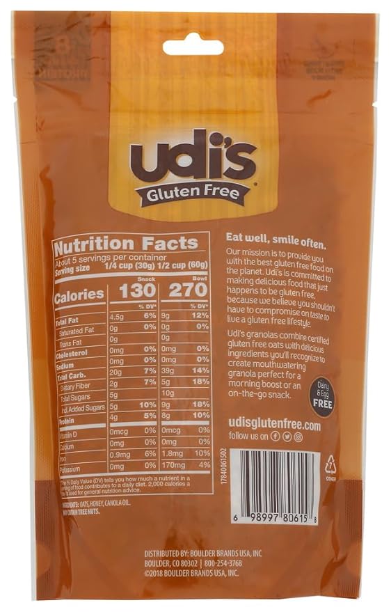 Udi`s Au Naturel Granola GF (6x12 OZ) by Generic