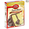 Betty Crocker Supermoist Cake Mix Butter Recipe Yellow 18.25-Ounce Boxes (Pack of 12)