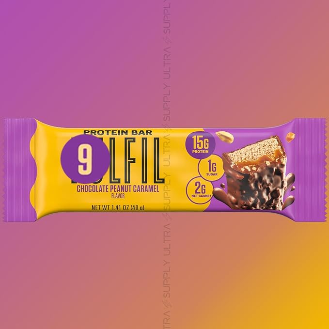 ful-fil Protein Bars (18 Count) – Variety Pack 15g Protein Low Sugar Vitamin-Enriched Chocolate-Coated Snack Bars