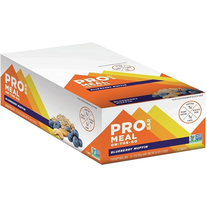 Probar Meal Bar - 12-Pack Blueberry Muffin One Size