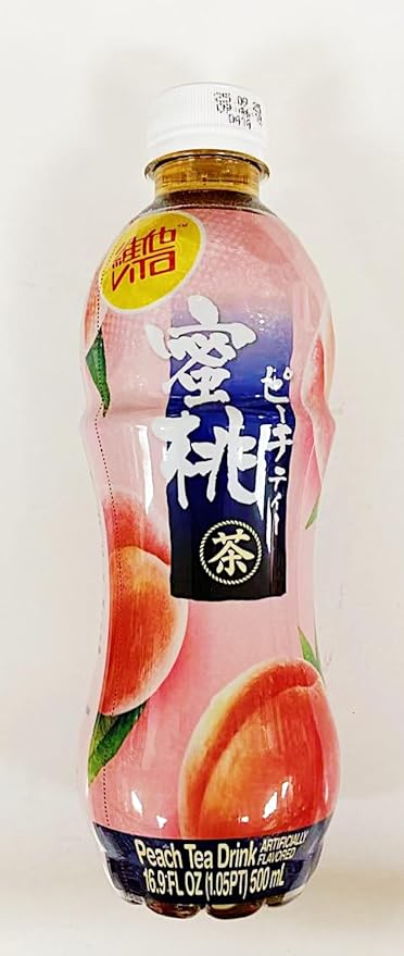 Peach Tea Drink 16.9 FL OZ 500ml6 Bottles