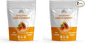 Papaya Fruit Powder 227g | 100% Natural Papaya Powder 8 oz for Juices Smoothies Milk Shakes Fruit Salads | Free from Preservatives Artificial Colors | Vegan Gluten-Free (Pack of 2)